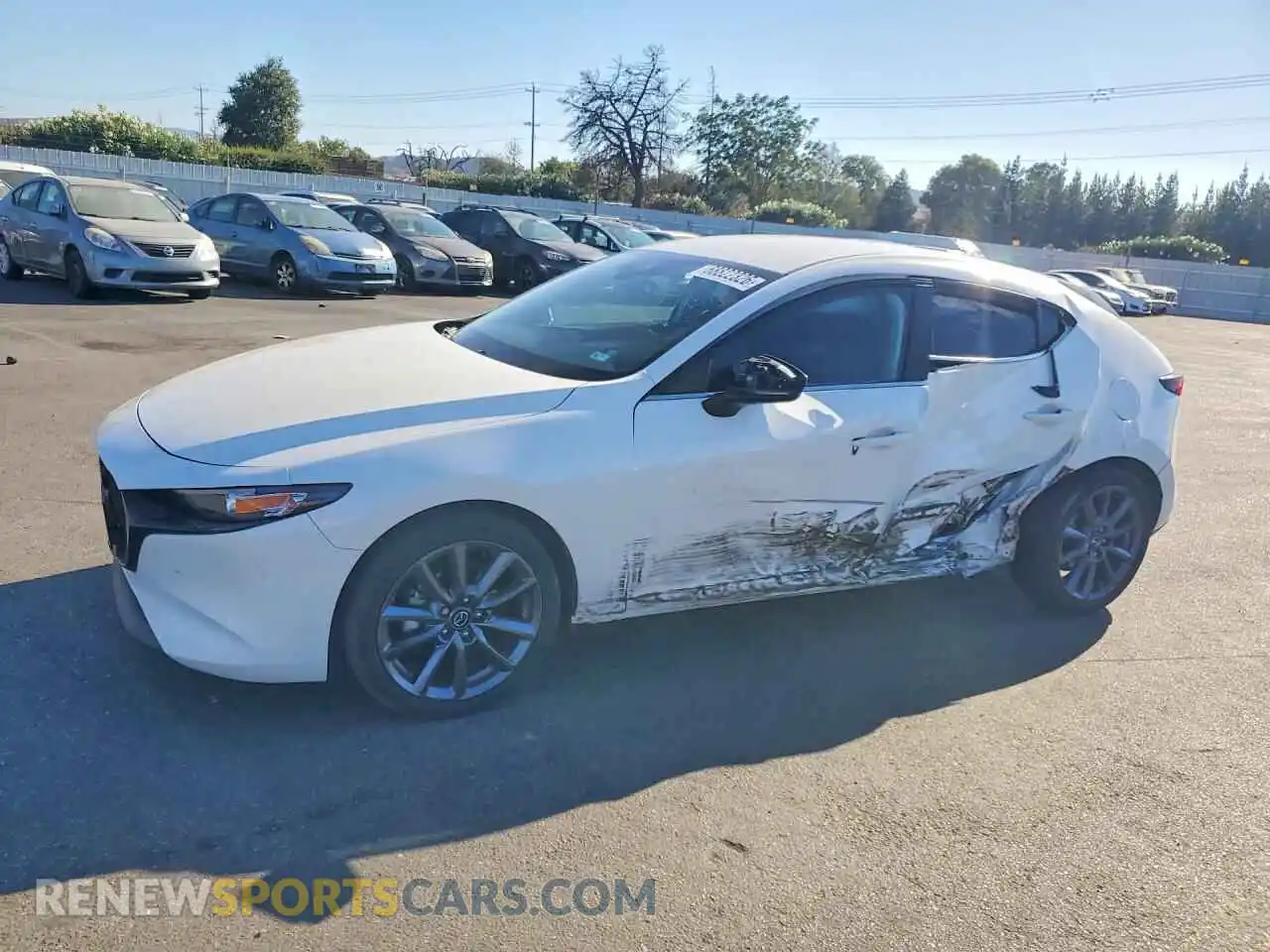 1 Photograph of a damaged car JM1BPAKM1P1615560 MAZDA 3 2023