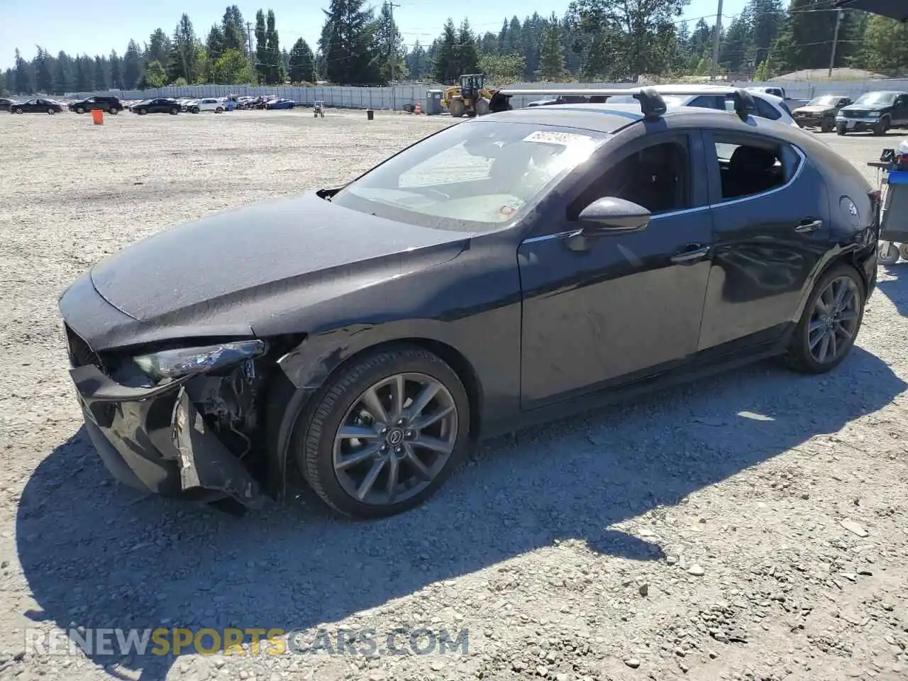 1 Photograph of a damaged car JM1BPAKM3P1616273 MAZDA 3 2023
