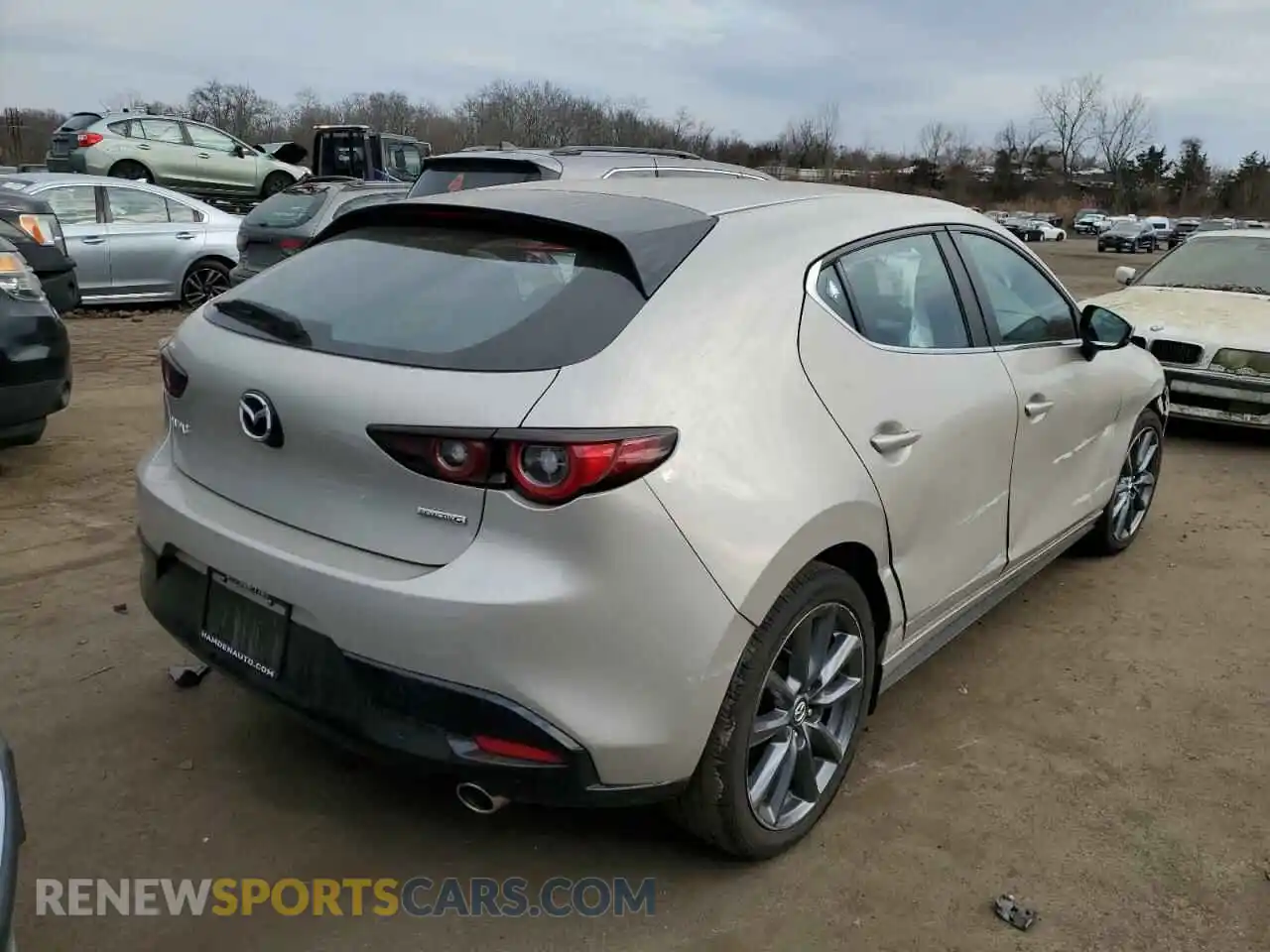 3 Photograph of a damaged car JM1BPAKM5P1614136 MAZDA 3 2023
