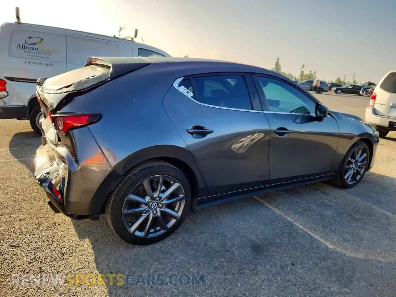 3 Photograph of a damaged car JM1BPAKM5P1614623 MAZDA 3 2023