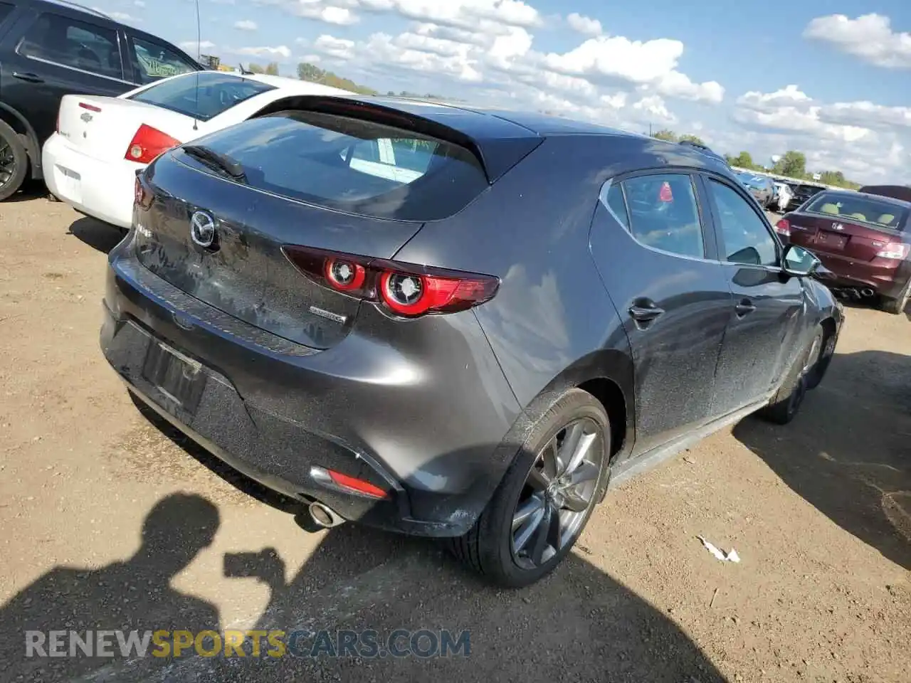 3 Photograph of a damaged car JM1BPAKM6P1615330 MAZDA 3 2023