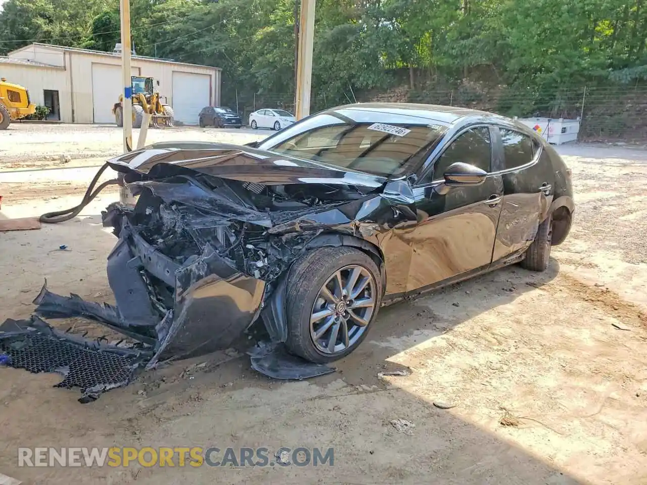 1 Photograph of a damaged car JM1BPALM2P1604534 MAZDA 3 2023