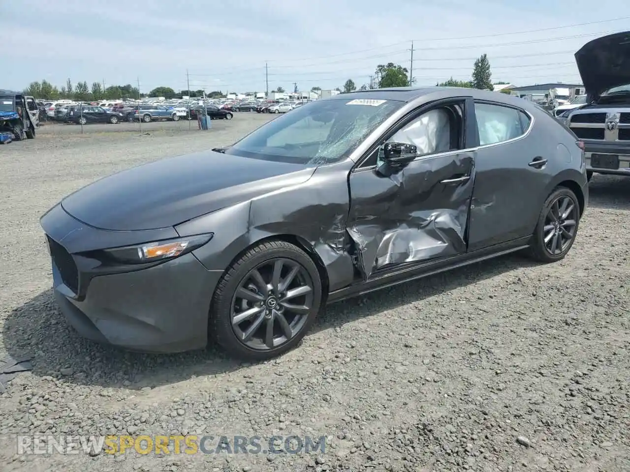 1 Photograph of a damaged car JM1BPALM7P1611754 MAZDA 3 2023