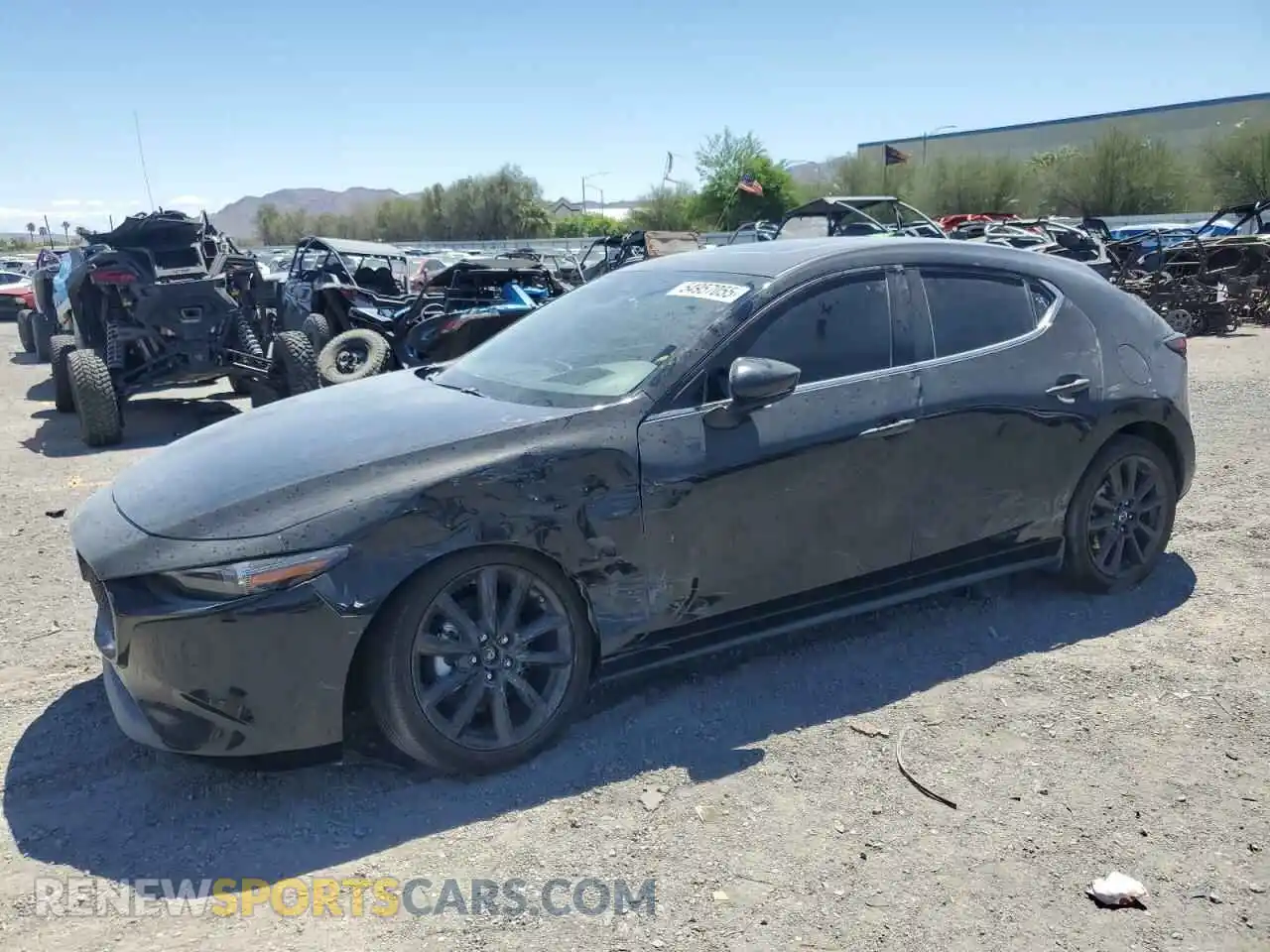 1 Photograph of a damaged car JM1BPAMM0P1617930 MAZDA 3 2023