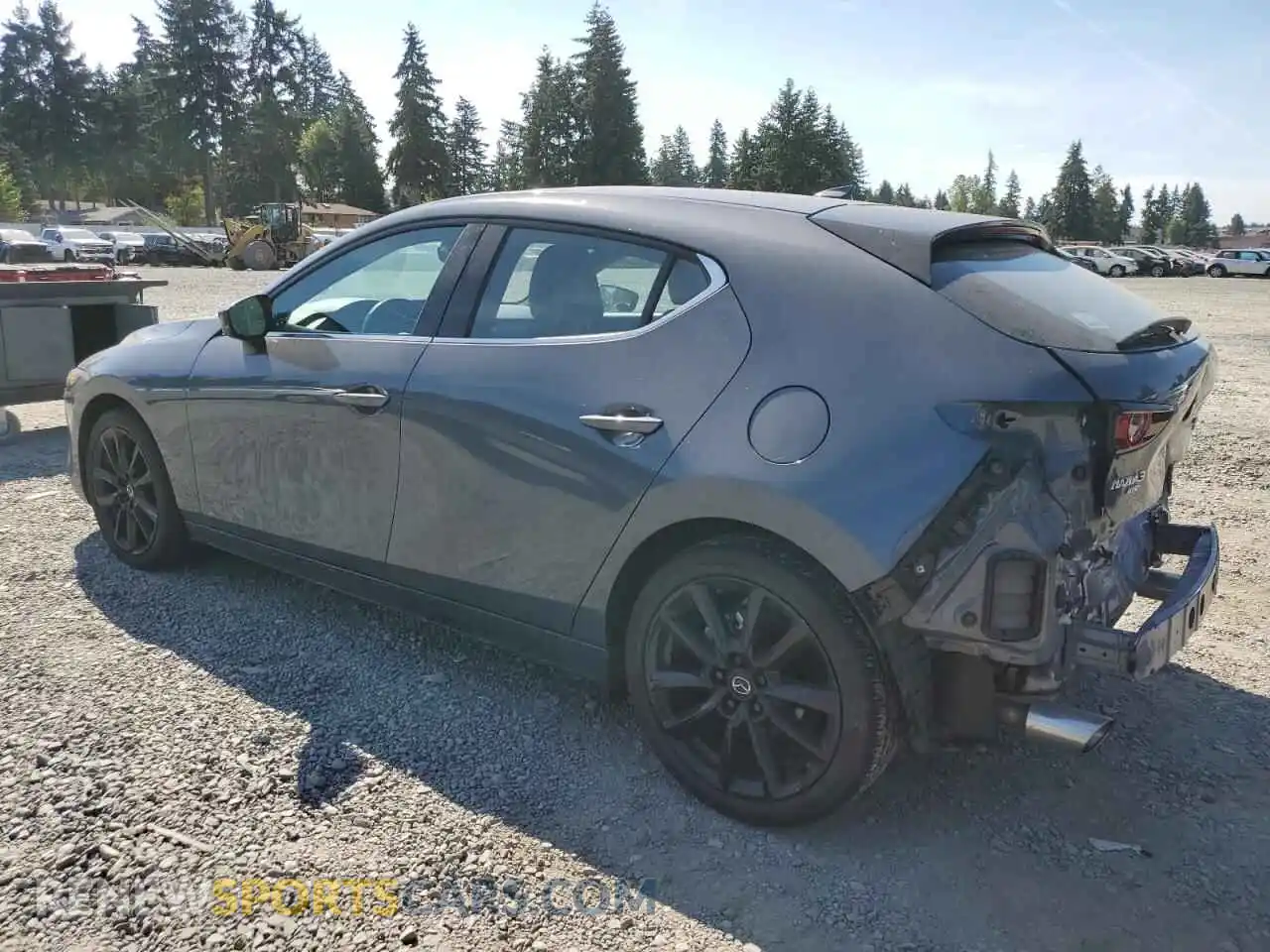 2 Photograph of a damaged car JM1BPBJY5P1617614 MAZDA 3 2023