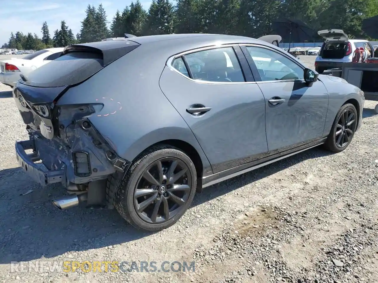 3 Photograph of a damaged car JM1BPBJY5P1617614 MAZDA 3 2023