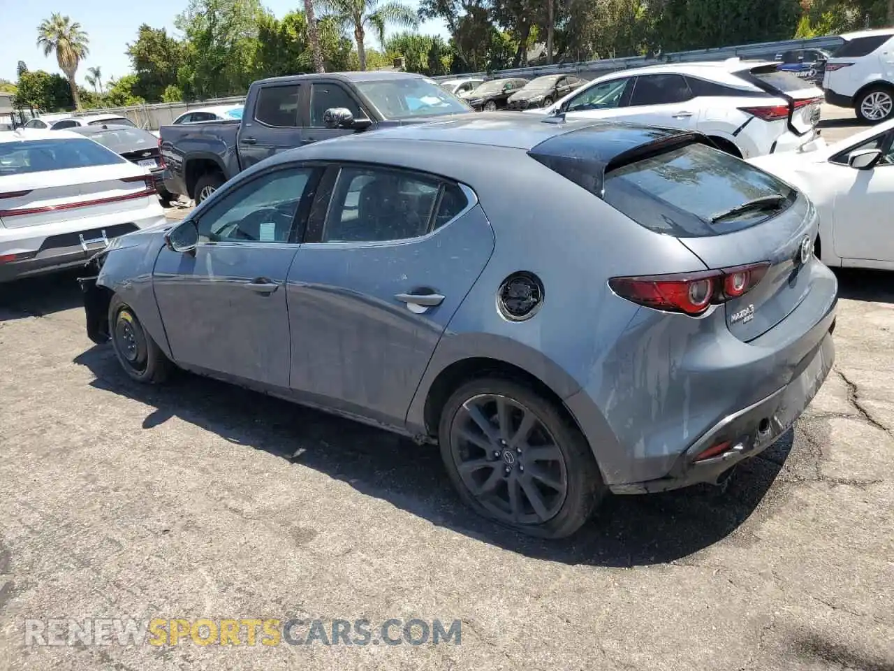 2 Photograph of a damaged car JM1BPBJY8P1600032 MAZDA 3 2023