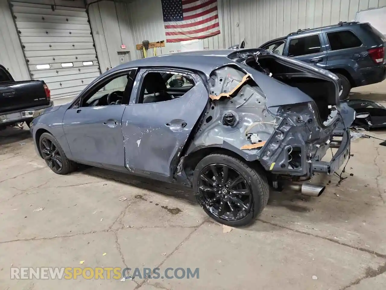 2 Photograph of a damaged car JM1BPBJY8P1615226 MAZDA 3 2023