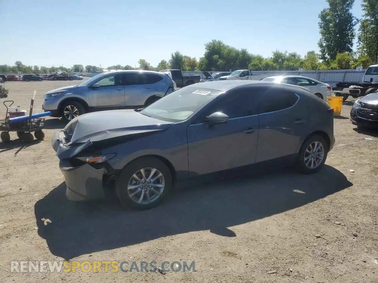 1 Photograph of a damaged car JM1BPBLM3P1609652 MAZDA 3 2023