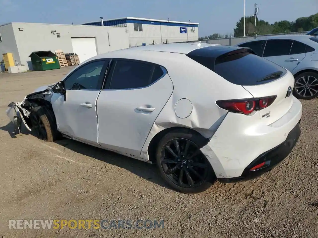 2 Photograph of a damaged car JM1BPBMM1P1623306 MAZDA 3 2023
