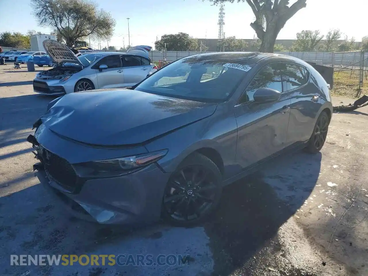 1 Photograph of a damaged car JM1BPBMM8P1605773 MAZDA 3 2023