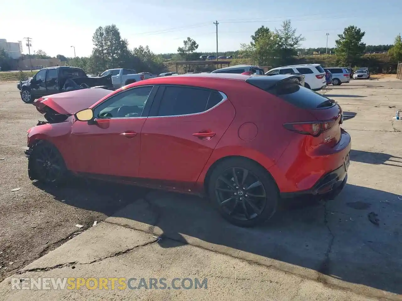 2 Photograph of a damaged car JM1BPBNY7P1620895 MAZDA 3 2023