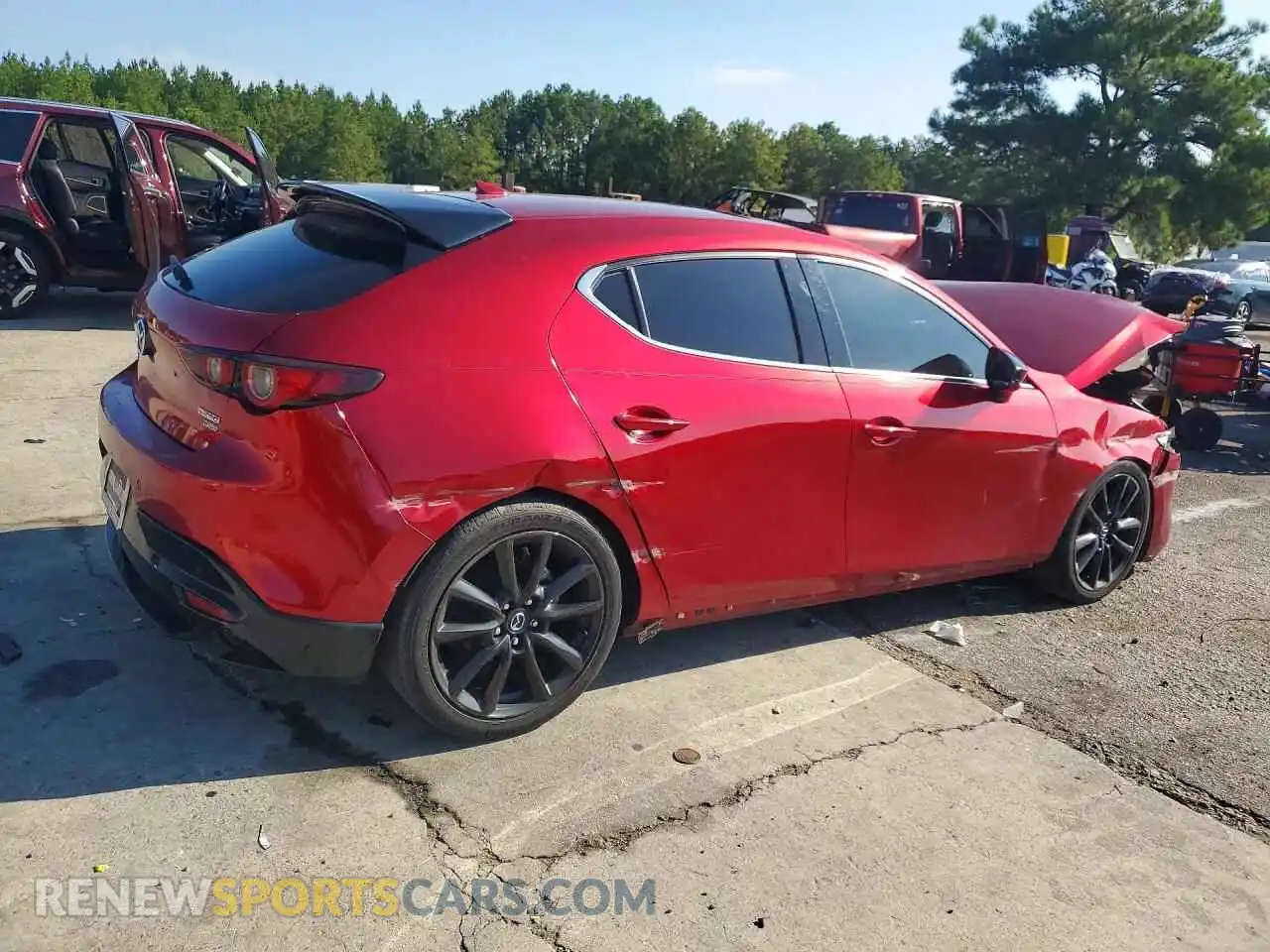 3 Photograph of a damaged car JM1BPBNY7P1620895 MAZDA 3 2023