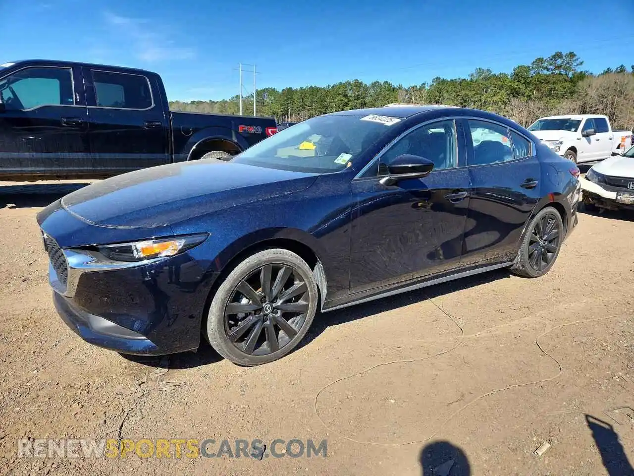 1 Photograph of a damaged car 3MZBPABM7RM415480 MAZDA 3 2024