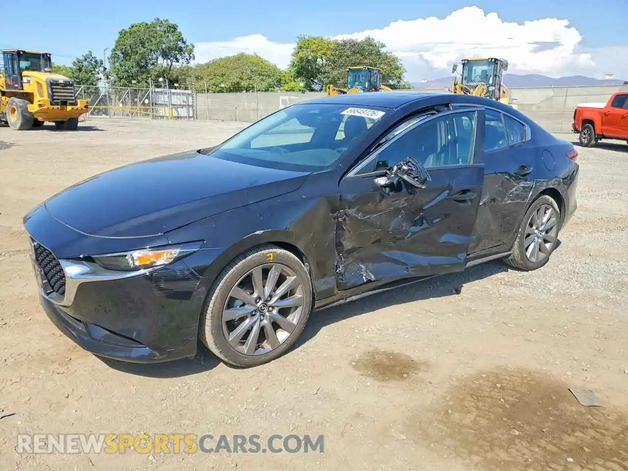1 Photograph of a damaged car 3MZBPACM1RM417160 MAZDA 3 2024