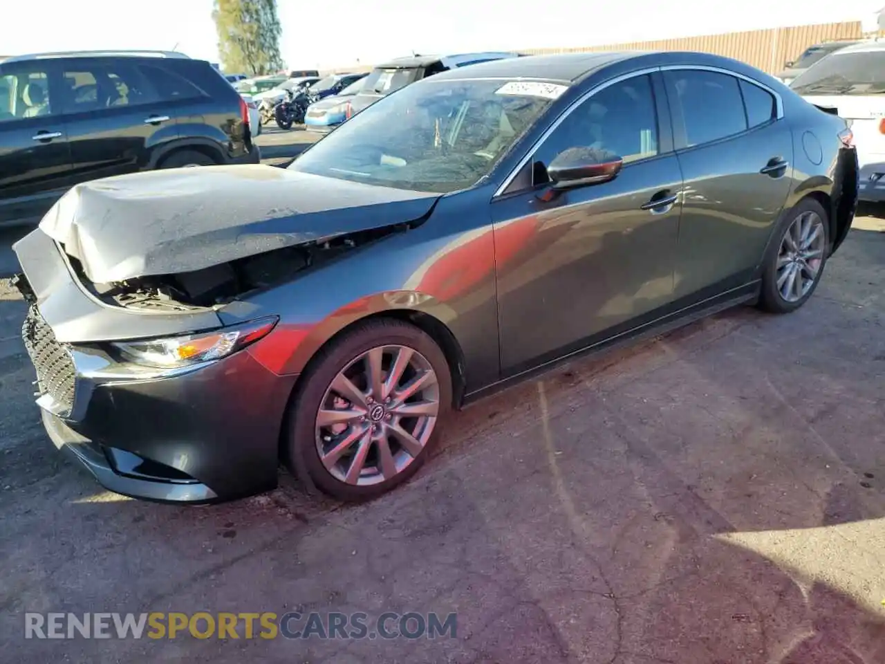 1 Photograph of a damaged car 3MZBPACM1RM424187 MAZDA 3 2024