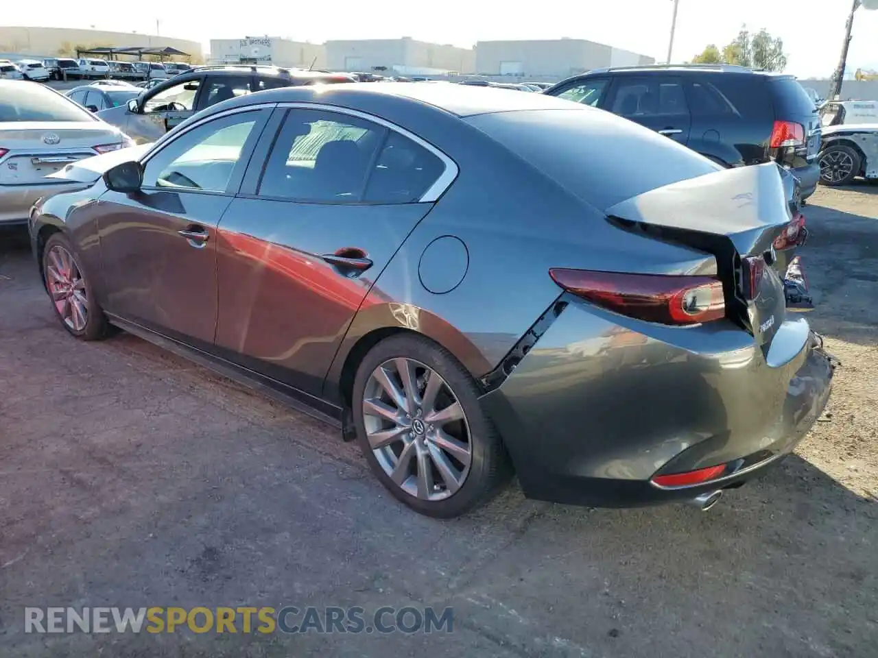 2 Photograph of a damaged car 3MZBPACM1RM424187 MAZDA 3 2024