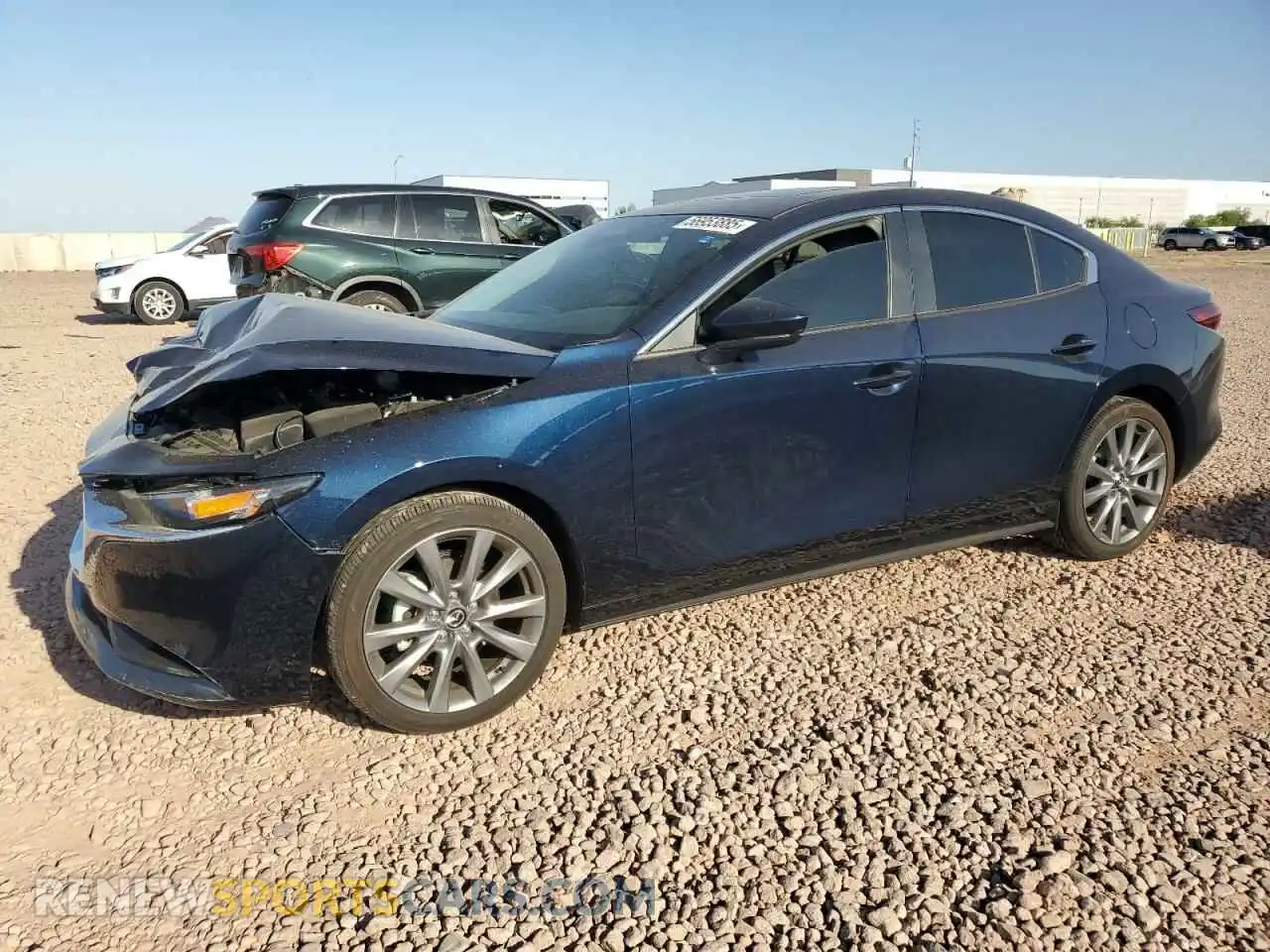 1 Photograph of a damaged car 3MZBPACM2RM436221 MAZDA 3 2024