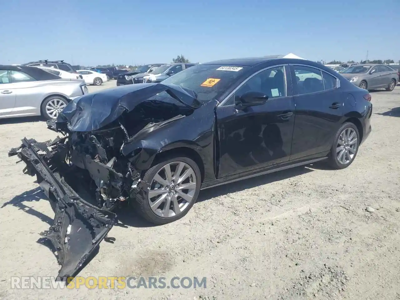 1 Photograph of a damaged car 3MZBPACM5RM419476 MAZDA 3 2024