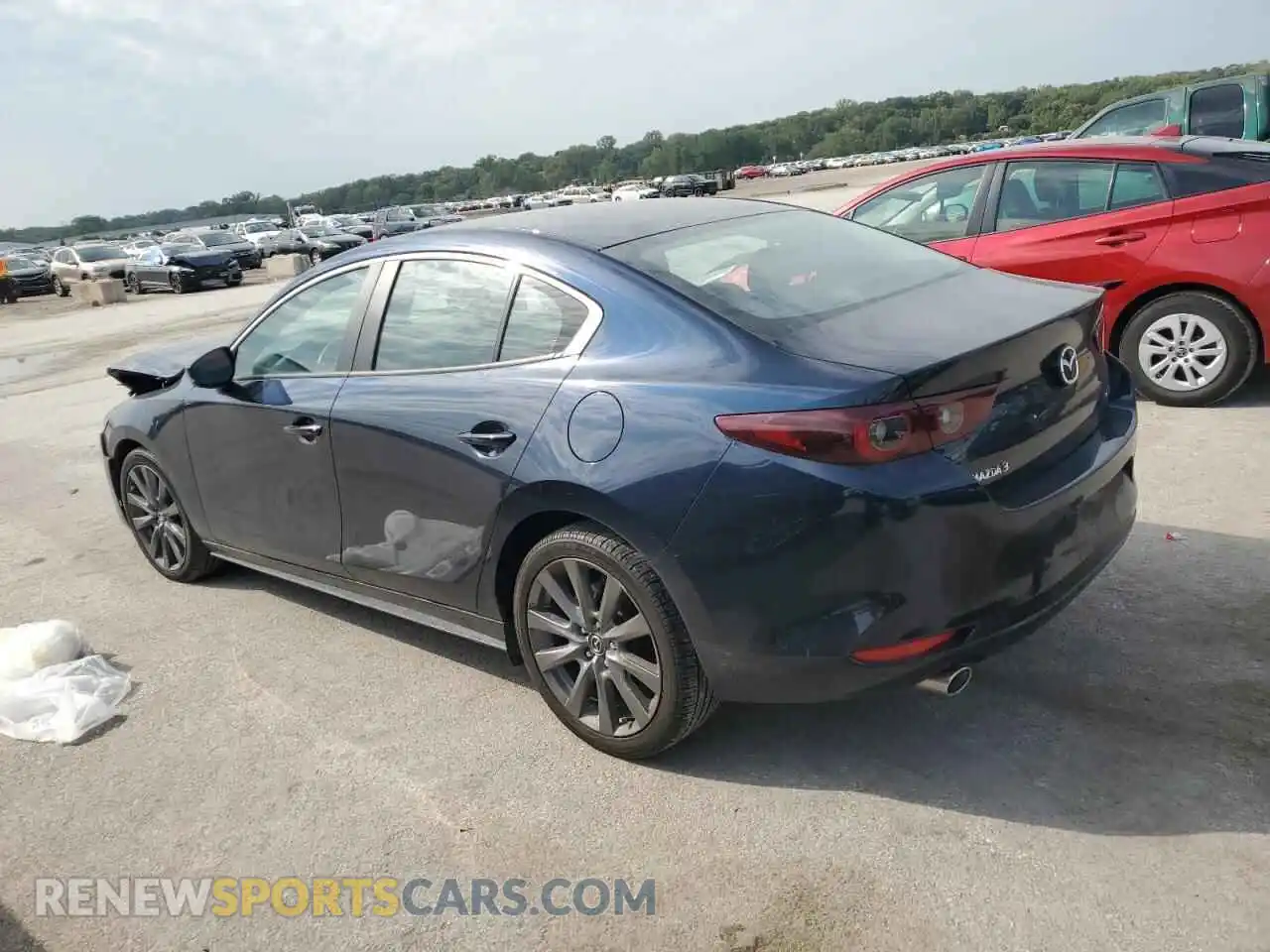 2 Photograph of a damaged car 3MZBPACM7RM402498 MAZDA 3 2024