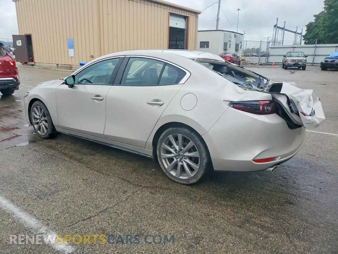 2 Photograph of a damaged car 3MZBPACM7RM414568 MAZDA 3 2024