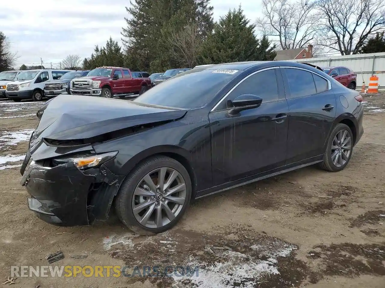 1 Photograph of a damaged car 3MZBPACM9RM411784 MAZDA 3 2024