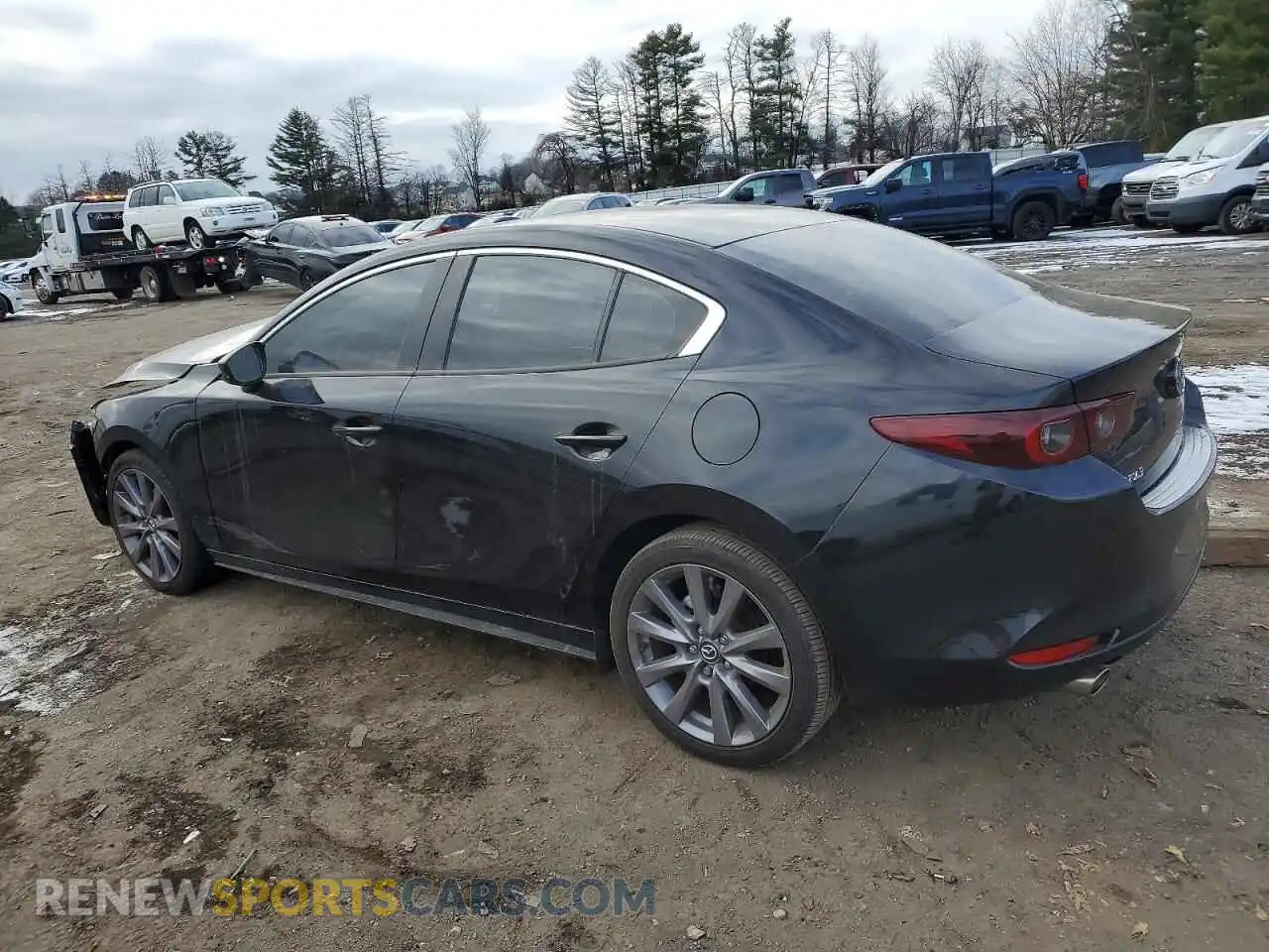 2 Photograph of a damaged car 3MZBPACM9RM411784 MAZDA 3 2024