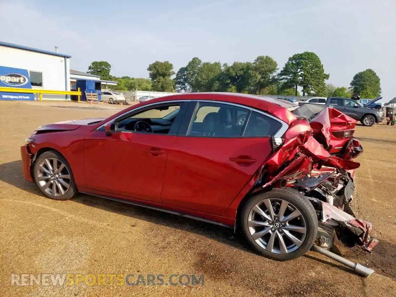 2 Photograph of a damaged car 3MZBPACMXRM405489 MAZDA 3 2024