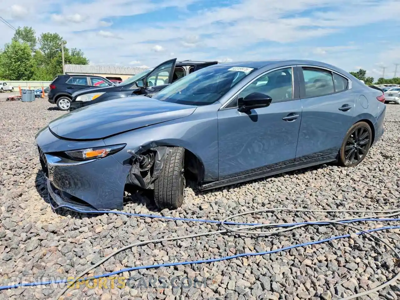 1 Photograph of a damaged car 3MZBPBCM1RM414054 MAZDA 3 2024