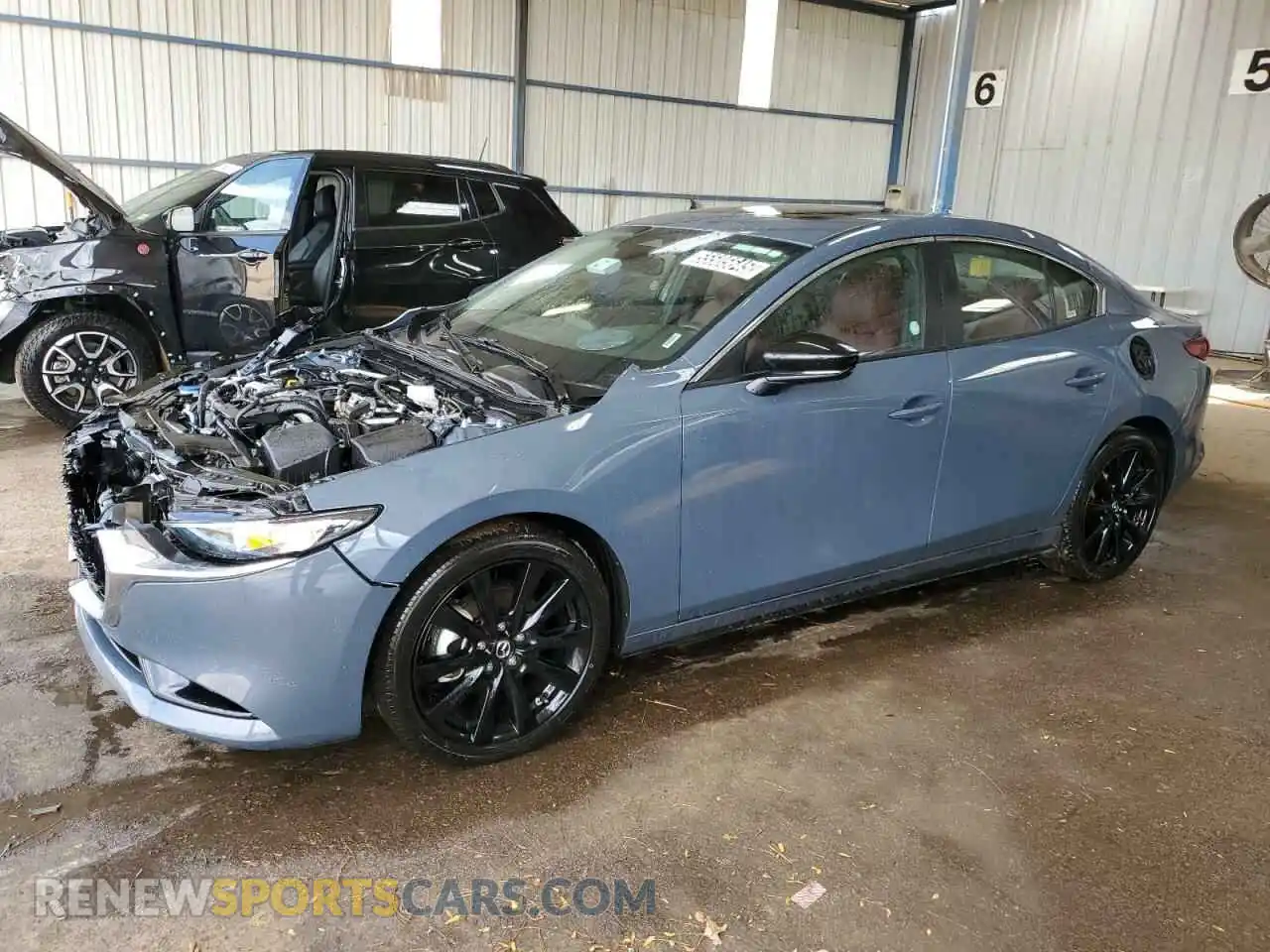 1 Photograph of a damaged car 3MZBPBCM3RM410653 MAZDA 3 2024