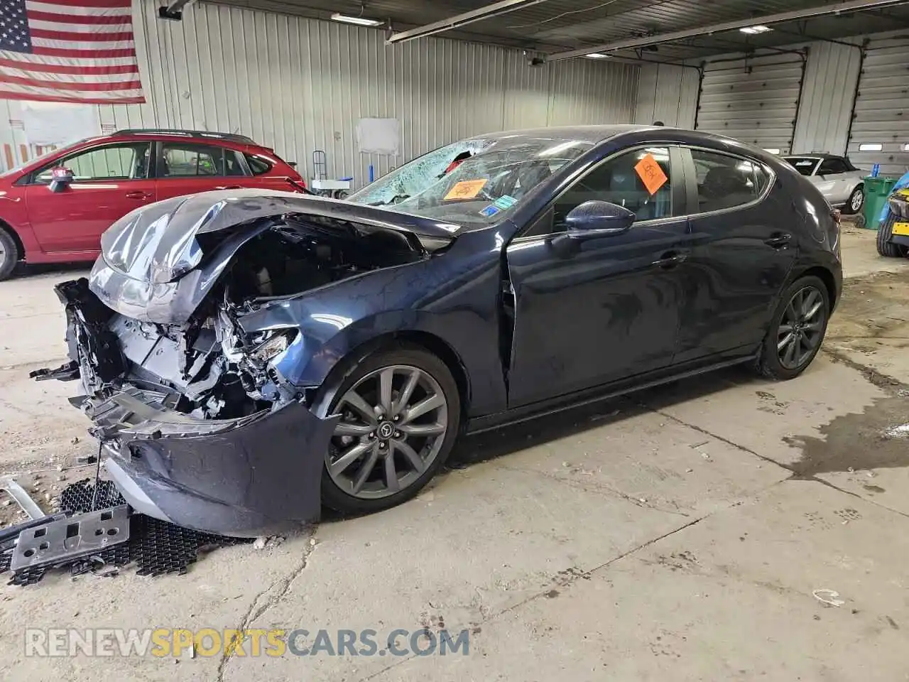 1 Photograph of a damaged car JM1BPALM1R1712470 MAZDA 3 2024