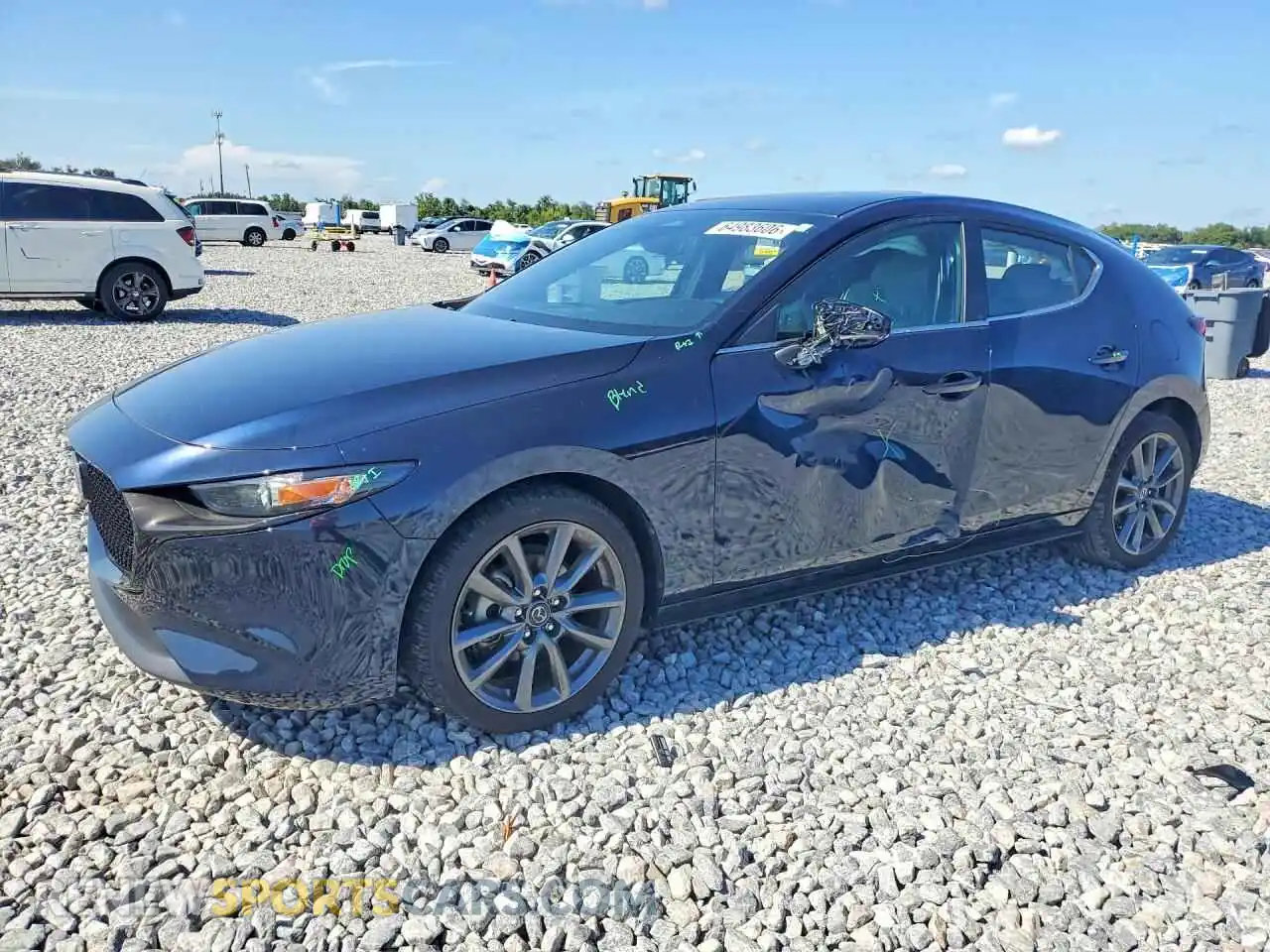 1 fotografías del automóvil dañado JM1BPALM7R1654915 MAZDA 3 2024