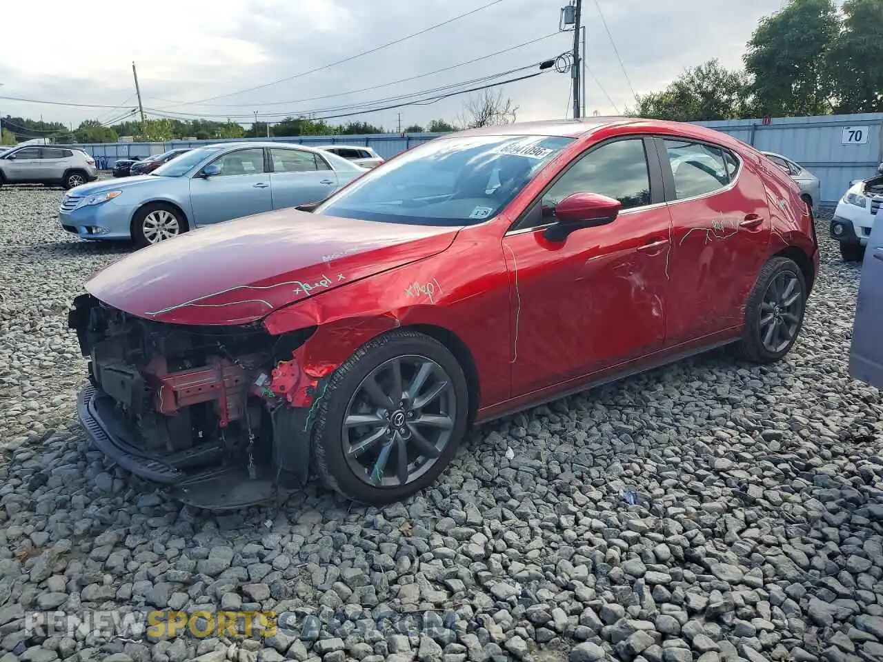 1 Фотография поврежденного автомобиля JM1BPALM7R1702798 MAZDA 3 2024