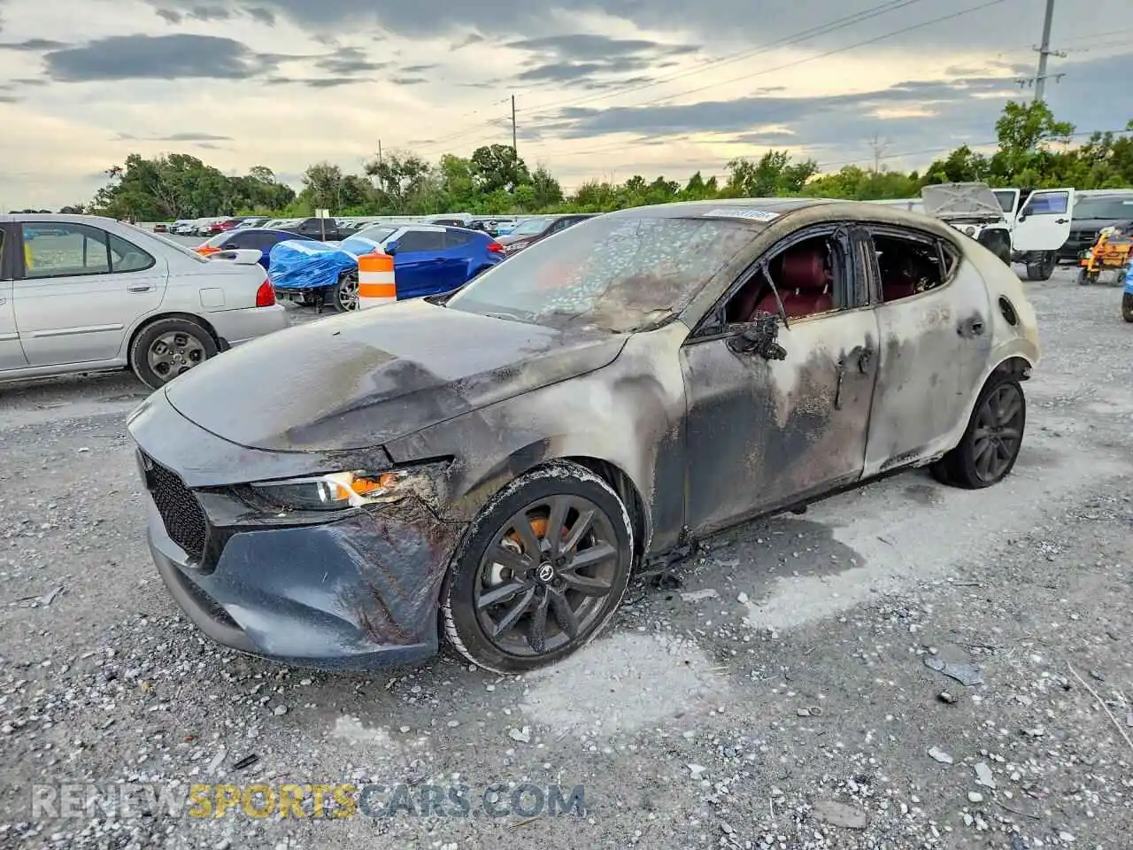 1 Photograph of a damaged car JM1BPBLM0R1650159 MAZDA 3 2024