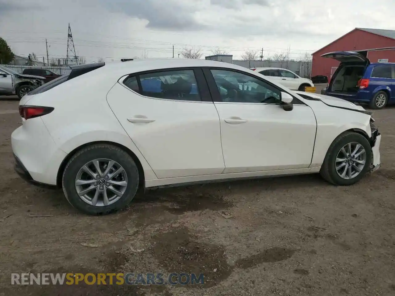 3 Photograph of a damaged car JM1BPBLM8R1655710 MAZDA 3 2024