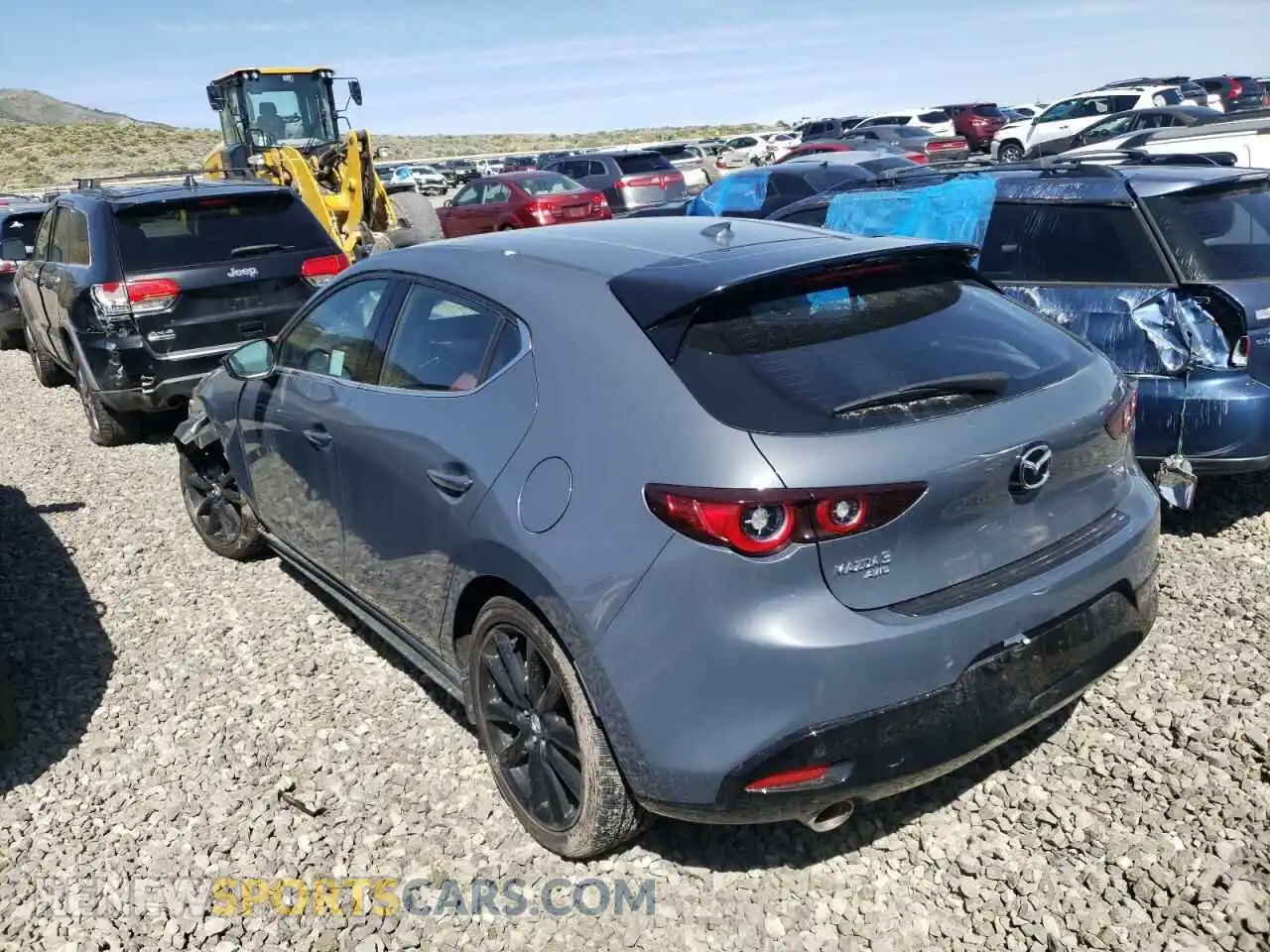 2 Photograph of a damaged car JM1BPBNY2R1714654 MAZDA 3 2024