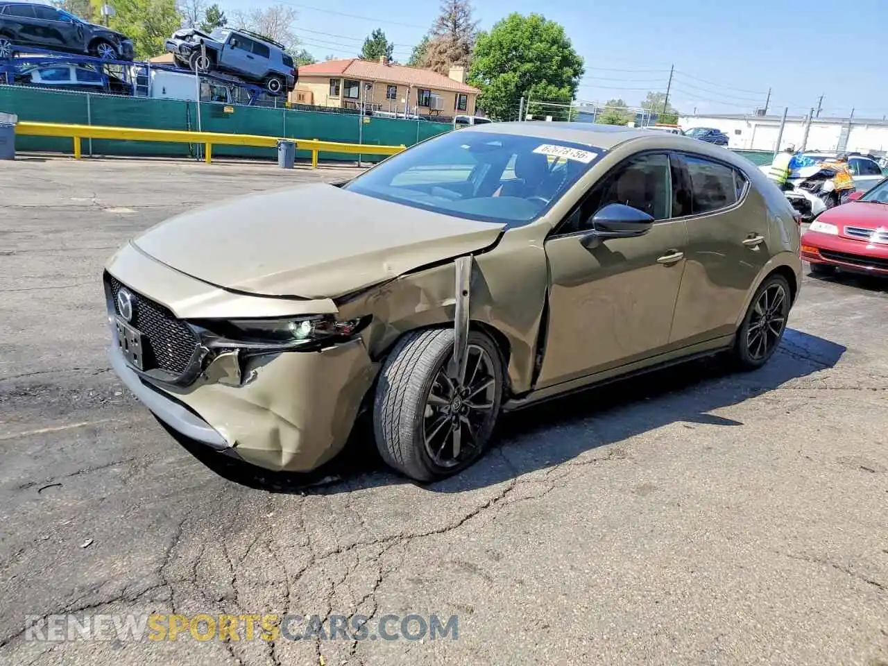 1 Photograph of a damaged car JM1BPBYY5R1708245 MAZDA 3 2024