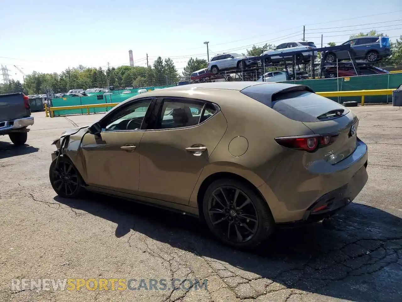 2 Photograph of a damaged car JM1BPBYY5R1708245 MAZDA 3 2024