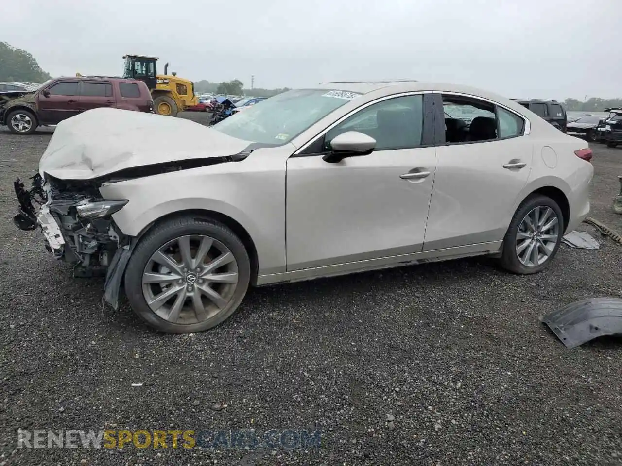 1 Photograph of a damaged car 3MZBPACM1SM454991 MAZDA 3 2025