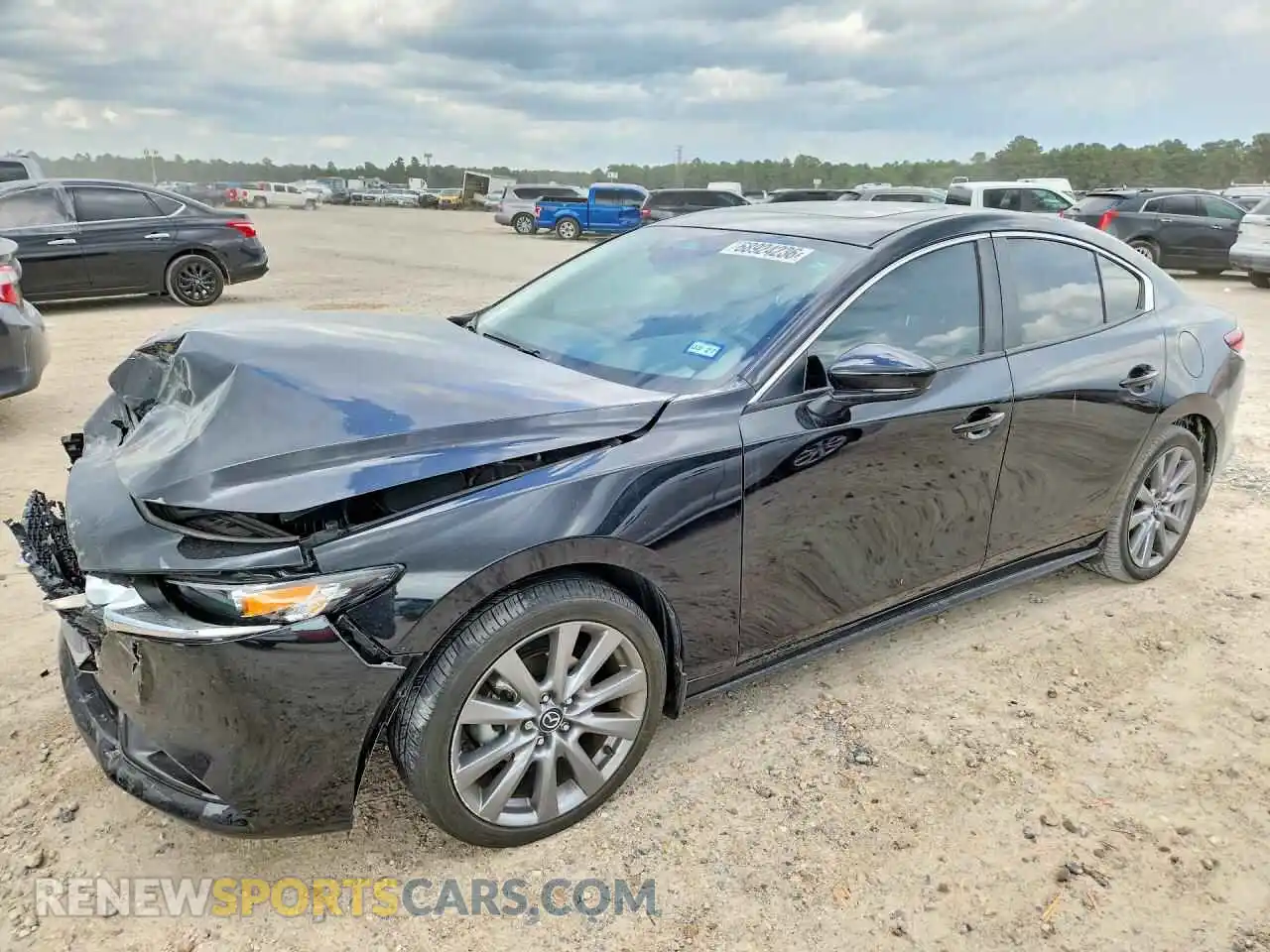 1 Photograph of a damaged car 3MZBPACM2SM461416 MAZDA 3 2025