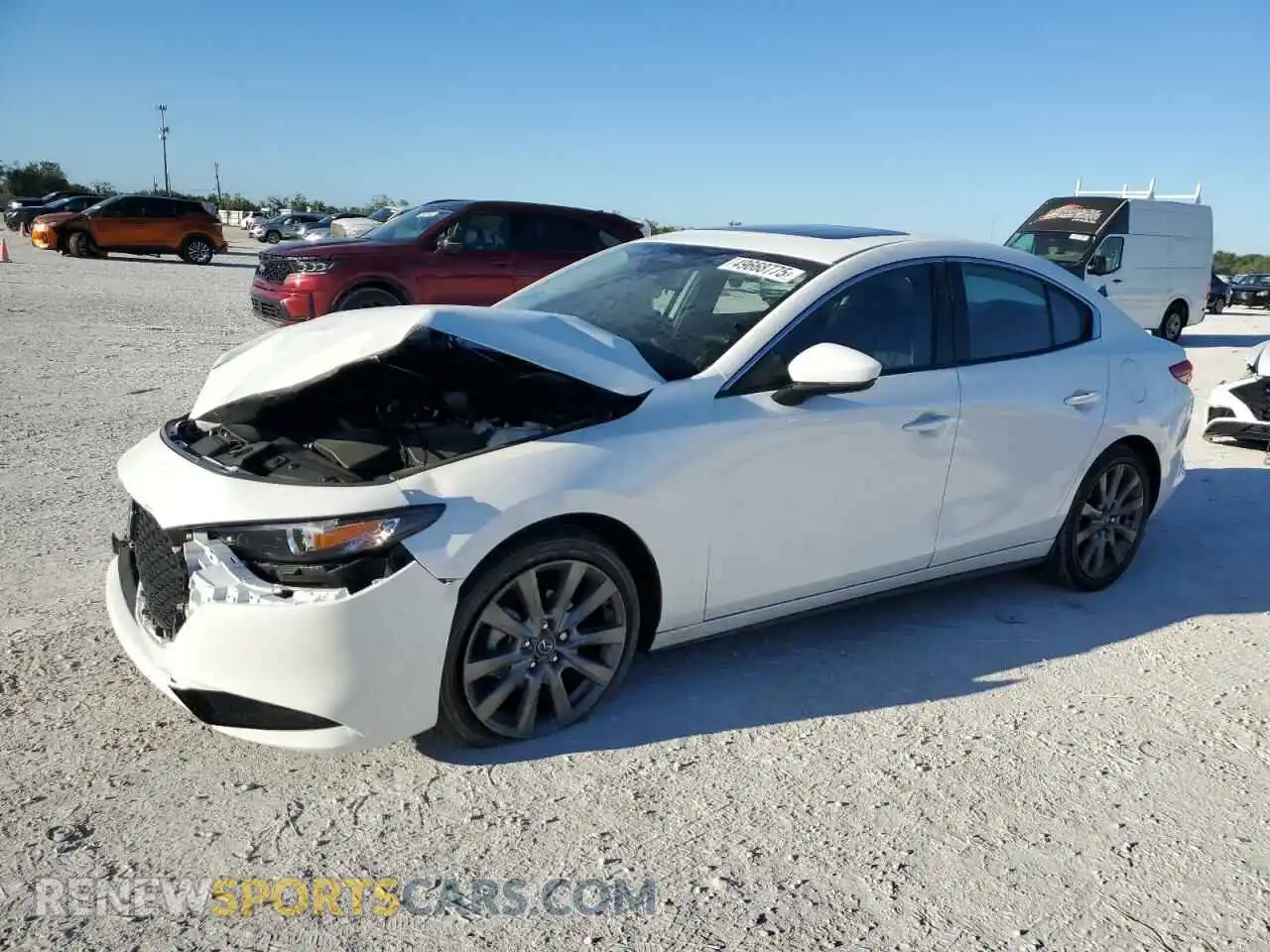 1 Photograph of a damaged car 3MZBPACM4SM453138 MAZDA 3 2025