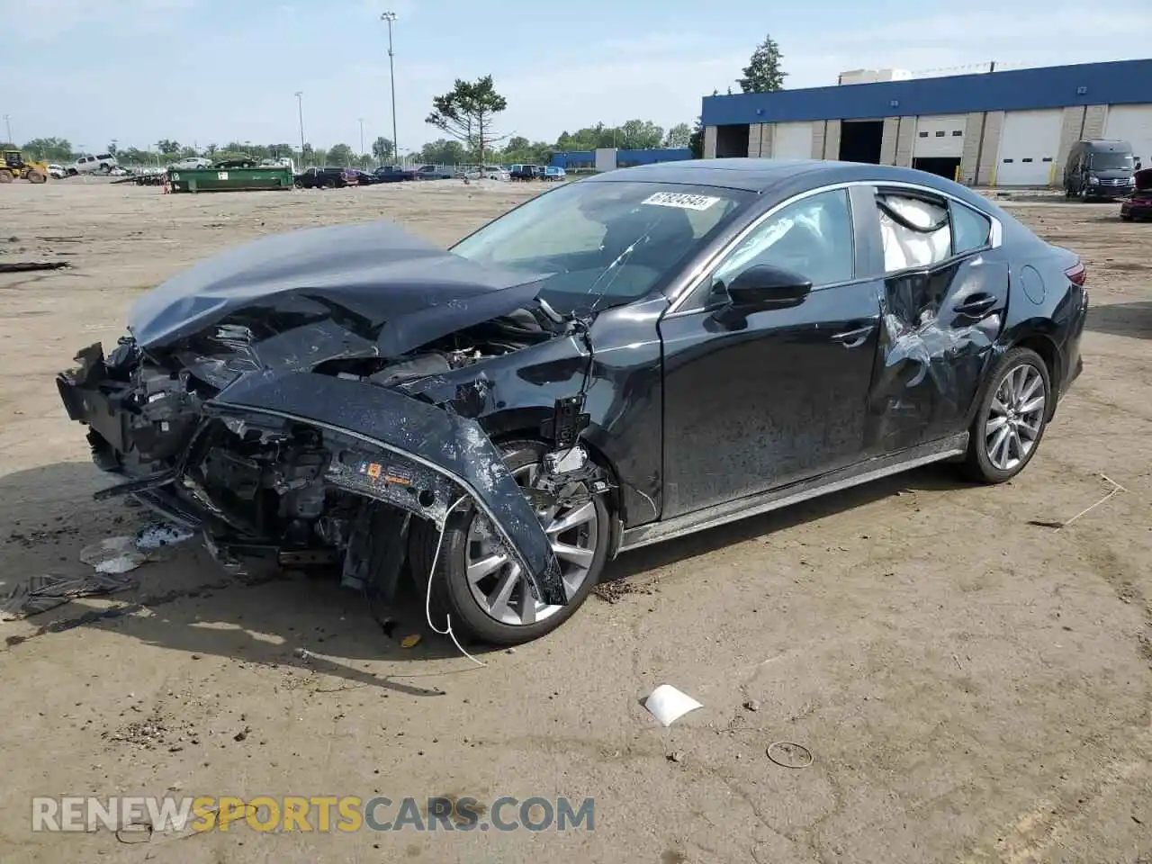 1 Photograph of a damaged car 3MZBPACM8SM471206 MAZDA 3 2025