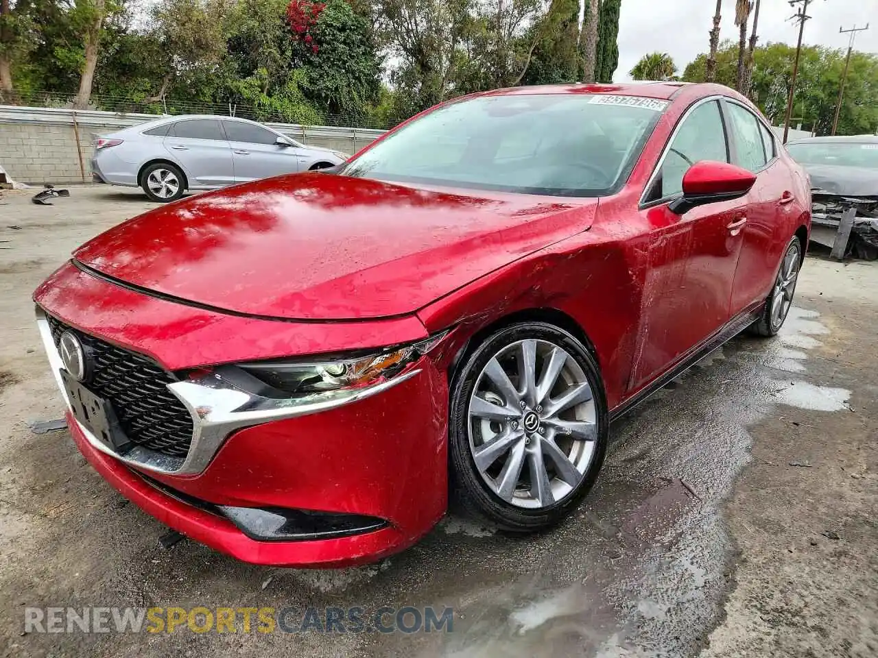 1 Photograph of a damaged car 3MZBPACMXSM454164 MAZDA 3 2025