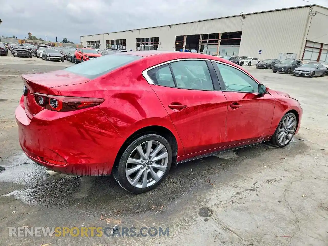3 Photograph of a damaged car 3MZBPACMXSM454164 MAZDA 3 2025