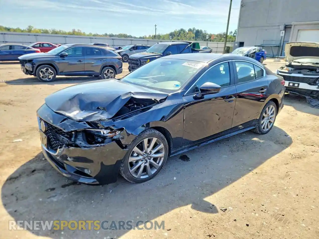 1 Photograph of a damaged car JM1BPACM0S1776568 MAZDA 3 2025