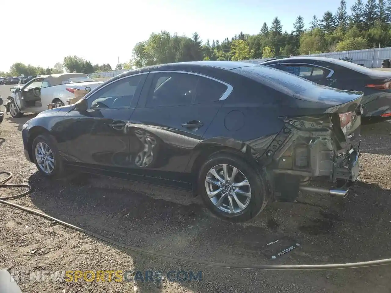 2 Photograph of a damaged car JM1BPACM5S1758826 MAZDA 3 2025