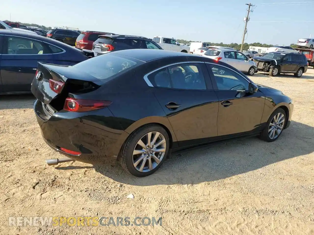 3 Photograph of a damaged car JM1BPACM5S1764321 MAZDA 3 2025