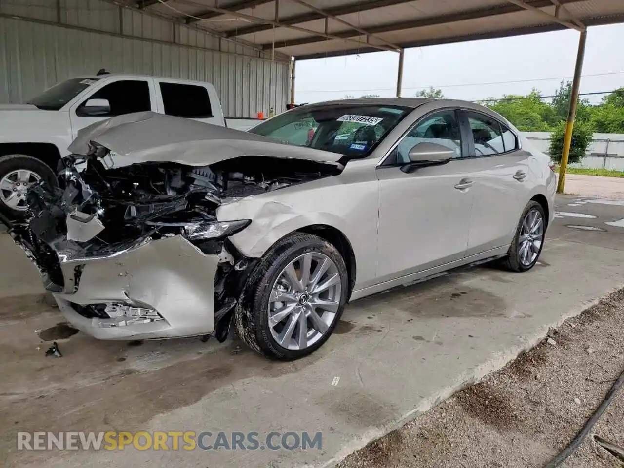 1 Photograph of a damaged car JM1BPACM5S1775397 MAZDA 3 2025