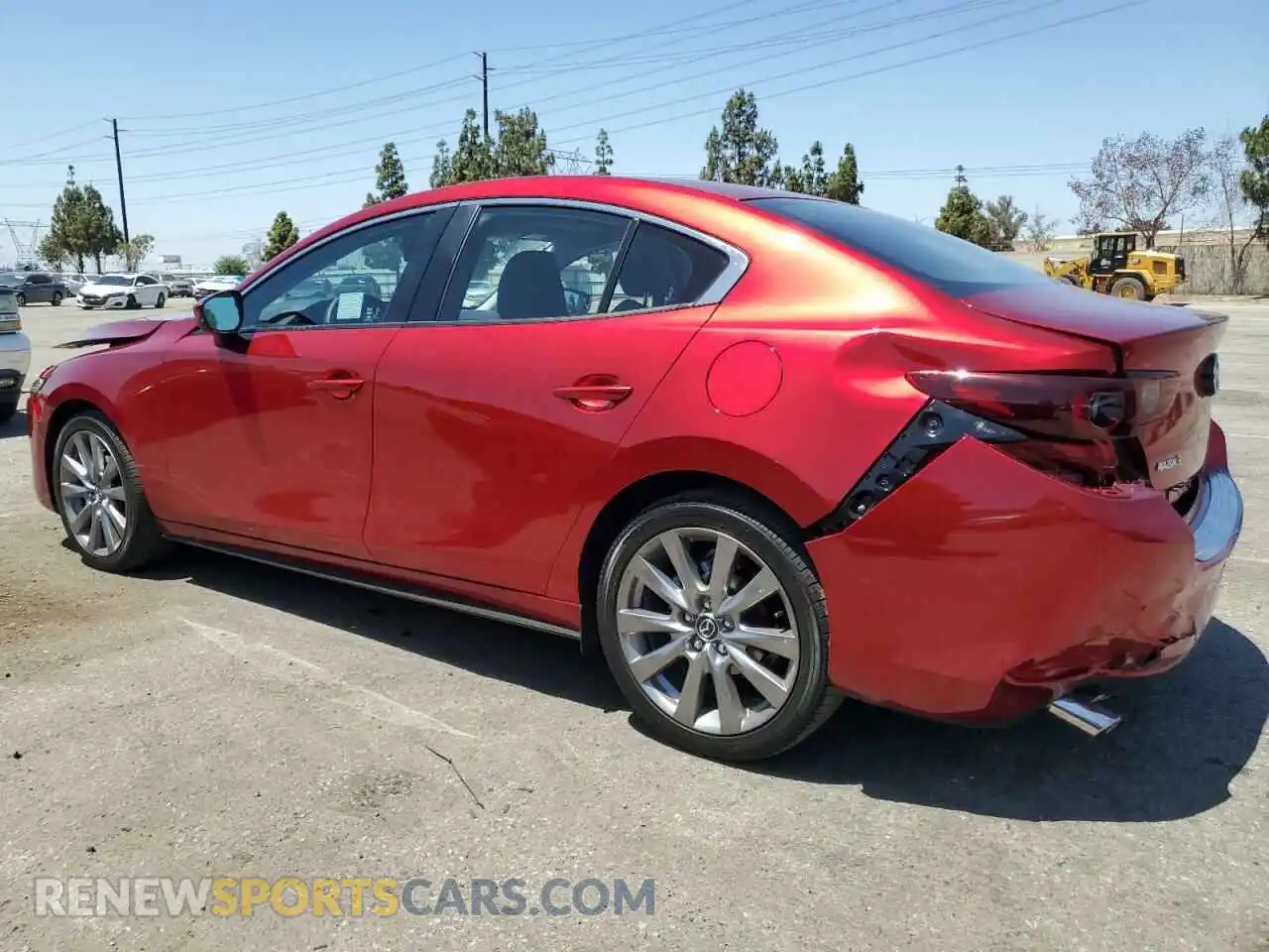 2 Photograph of a damaged car JM1BPACM6S1784528 MAZDA 3 2025