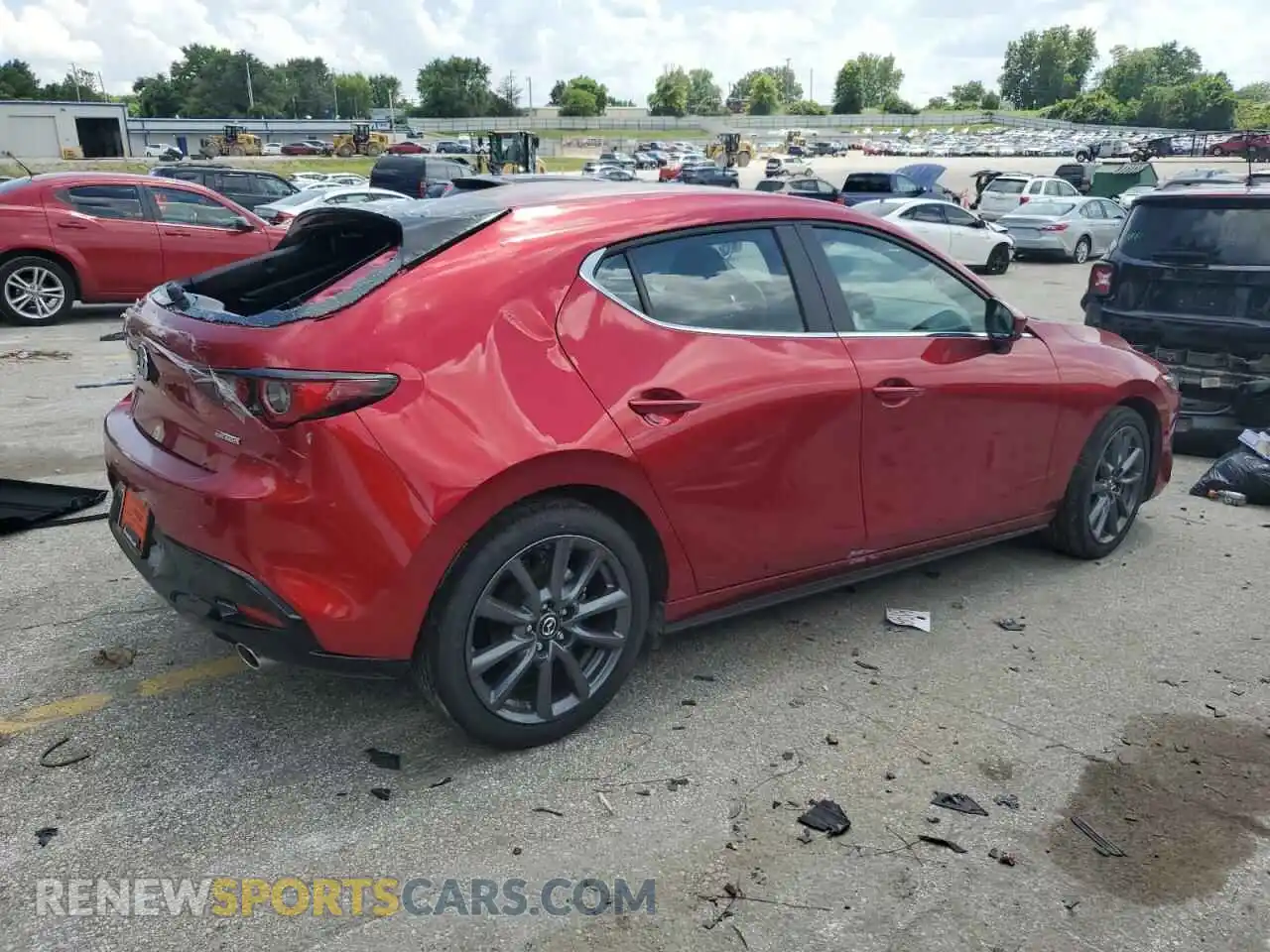 3 Photograph of a damaged car JM1BPALM5S1751861 MAZDA 3 2025